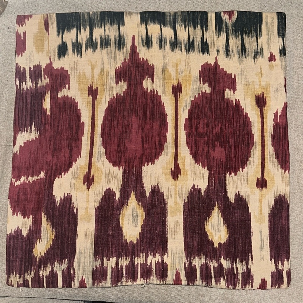 Pottery Barn Ikat 24x24 Pillow Covers